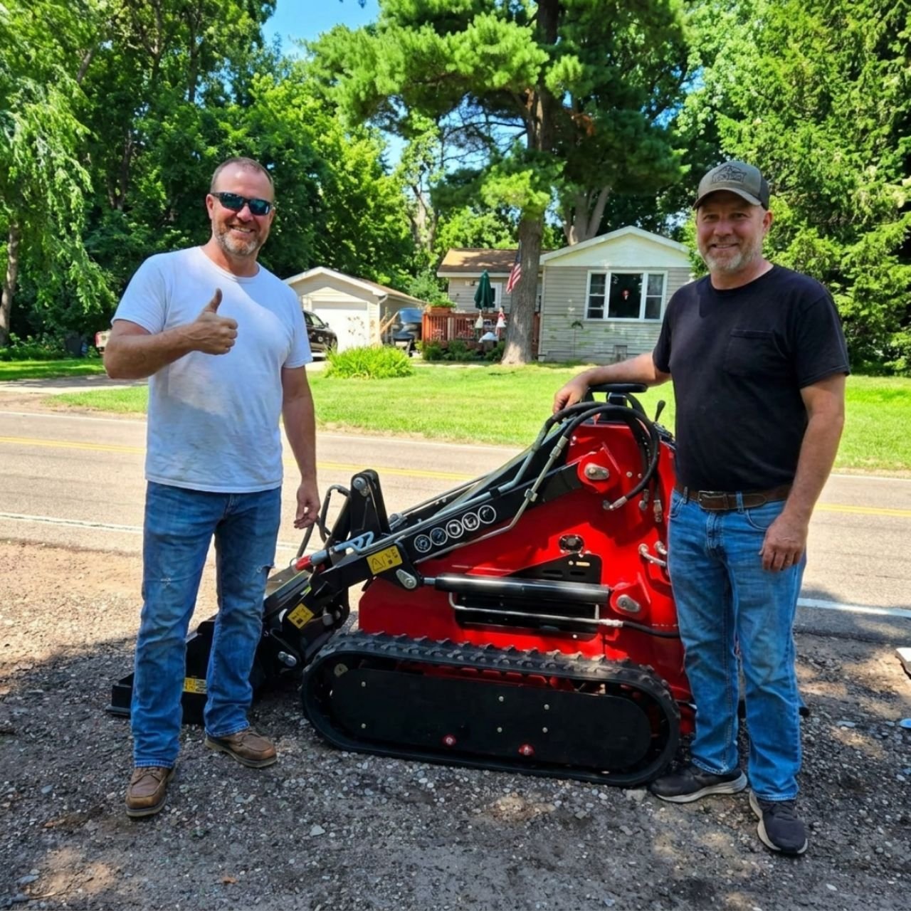 Mini Skid Steer Loader Transport